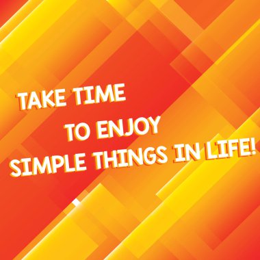 Kavramsal el almak zaman zevk basit şeyler içinde aydınlatmaya gösterilen yazma. İş fotoğraf vitrine var boş dakikanızı almak ilham çapraz dikdörtgen şeffaf renk üzerinde soyut fotoğraf.