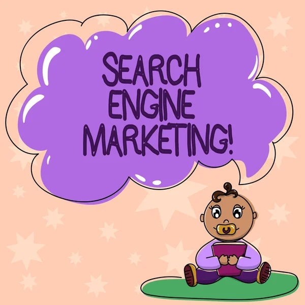Texto Escritura Palabras Search Engine Marketing Concepto Negocio Para Promoción — Foto de Stock