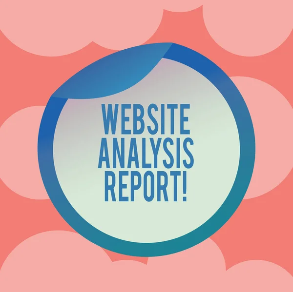 Writing note showing Website Analysis Report. Business photo showcasing Process of studying the behavior of website visitors Bottle Packaging Lid Carton Container Easy to Open Cover.