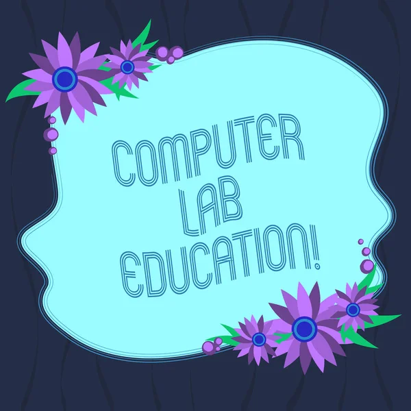 Word Writing Text Computer Lab Education Business Concept Room Space — Stock Photo, Image