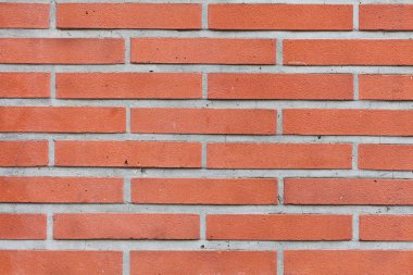 Eski kırmızı tuğla duvar arka plan doku kapatın. tuğla duvar dokulu deseni için sürekli Çoğalt