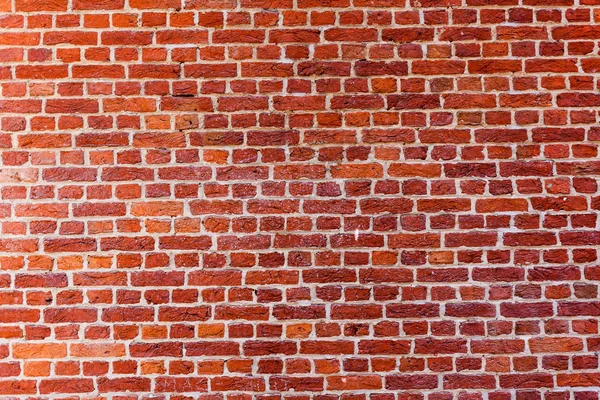 Old red brick wall background texture close up. bricked wall textured pattern for continuous replicate — Stock Photo, Image