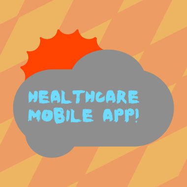 Bu teklif healthrelated Sun gizleme parlayan arkasında boş kabarık renk bulut fotoğraf Poster reklamları için hizmetler sağlık mobil uygulama kavramsal fotoğraf uygulama programı gösterilen metin oturum.