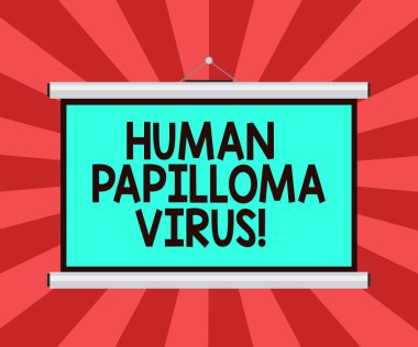 Kavramsal el Huanalysis Papilloma virüs yazma. Cinsel olarak en yaygın vitrine iş fotoğraf enfeksiyon hastalığı taşınabilir duvara projeksiyon perdesi konferans sunum için aktarılan..