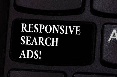 Duyarlı arama reklamları göstermek Not yazma. Reklamınız klavye tuşuna basarak tuş takımı fikir bilgisayar ileti oluşturmak için niyeti gösterir olasılığını artırmak için vitrine iş fotoğraf.