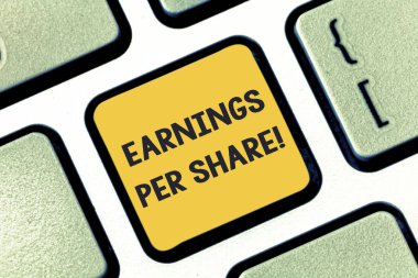 Hisse başına kazanç gösterilen Not yazma. İş fotoğraf bölümü Şirket kar vitrine her sahibine klavye tuşuna basarak tuş takımı fikir bilgisayar ileti oluşturmak için niyet tahsis..