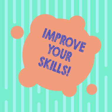 Word metin yeteneklerinizi geliştirmek yazma. İş kavramı için spor hobi veya küçük daireler soyut fotoğraf ile boş deforme renk yuvarlak şekil yapmak bir şey daha iyi olsun.