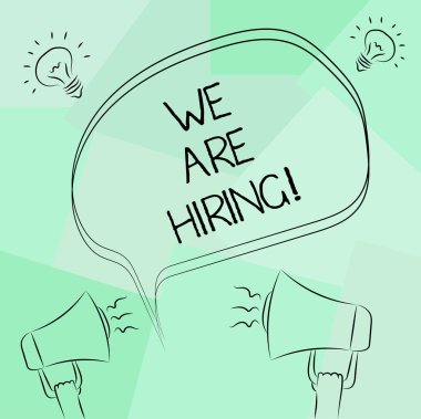 Kavramsal el vardır işe gösterilen yazma. İş fotoğraf metin ödemek birisi gelecek Freehand anahat kroki, konuşma balonu megafon fikir simgesinin şirket için belirli bir işi yapmak için.