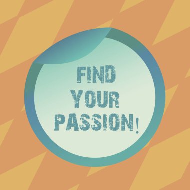 Sizin tutku bulmak gösterilen metin işareti. Güçlü ve çok az kontrol edilebilir duygusal şişe ambalaj boş kapak karton konteyner basit-e doğru açık folyo mühür kapatın için kavramsal fotoğraf arama.