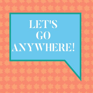 İzin S gitmek her bir yerde gösterilen Not yazma. Ziyaret yeni yerler sınır fotoğraf sağ eli boş dikdörtgen renk konuşma balonu yabancılarla buluşmak için gösteren soran vitrine iş fotoğraf.