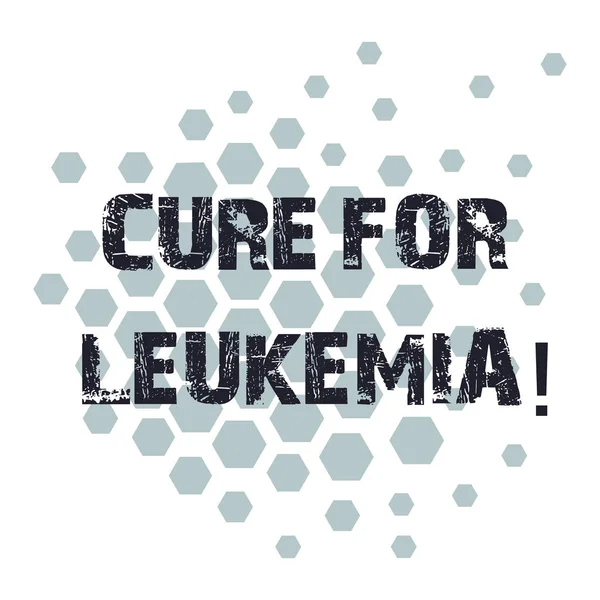 Kavramsal el lösemi için tedavi gösterilen yazma. Nakli yüksek dozda kemoterapi veya radyasyon geometrik şekil altıgen petek Seamless modeli tekrar vitrine iş fotoğraf.