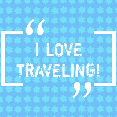 Word metin yazma seyahat seviyorum. İş kavramı tapmak için davet reklamlar için Seamless sonsuz modeli fotoğrafta yolculuk araç küçük yıldız satırları ile bazı uzunluğu genellikle yapmak.