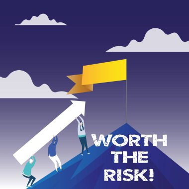Değer Risk yazma el yazısı metin. Bir şey anlam kavramı tehlikeli olabilir ama hala yapmak istiyor.