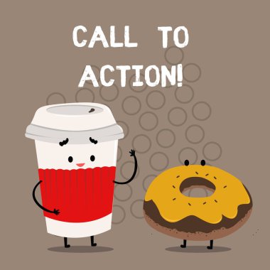 Eylemi çağırma gösterilen not yazma. Teşvik karar başarılı strateji ilerlemek için hareket vitrine iş fotoğraf.