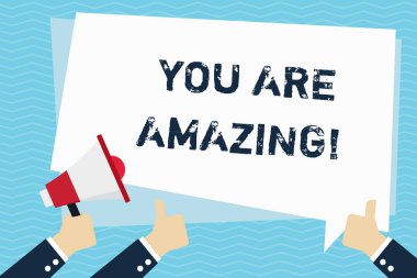 Kavramsal el sen şaşırtıcı gösterilen yazma. Birisi hayranlık merak ediyorum hakkında büyük bir görüş için iş fotoğraf metin.