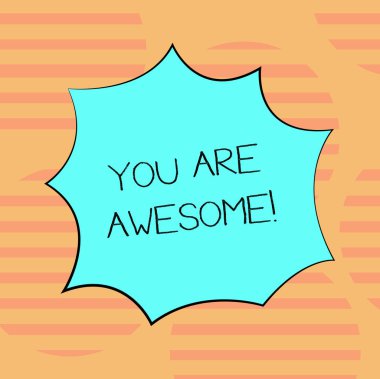 Word metin yazma, sen Are korku veren. İş kavramı için promosyon reklamları için birisi hayranlık merak ediyorum boş renk patlama patlama çığlık konuşma balonu fotoğraf hakkında büyük bir görüş için.