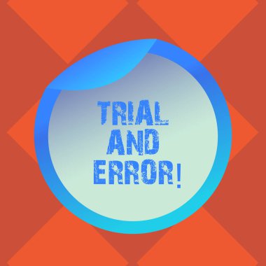 Deneme yanılma yazma el yazısı metin. Lear bir şey bunu yapmaya ve yaparak anlam kavramı şişe ambalaj boş kapak karton konteyner basit-e doğru açık folyo mühür kapatın hataları.