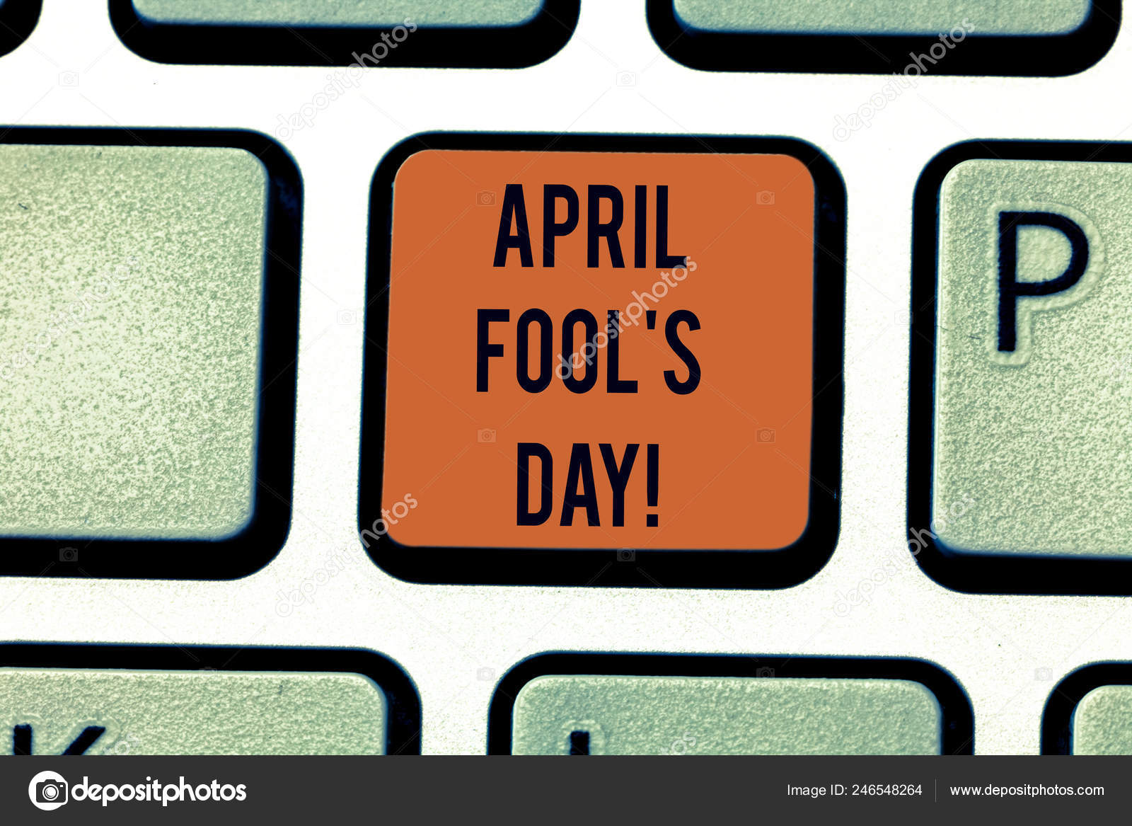 Письменный Текст April Fool S Is Day. Бизнес-Концепция Для.