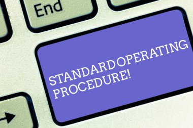 Kavramsal el standart işletim prosedürü gösterilen yazma. İş fotoğraf metin ayrıntılı yönergeleri rutin bir klavye tuşu bilgisayar ileti fikir oluşturmak için niyet gerçekleştirme hakkında.