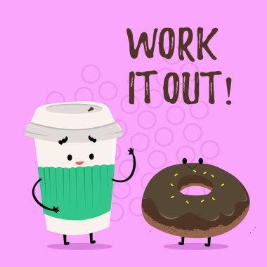 İş It Out yazma el yazısı metin. Ayrıntılı bir şey planlıyor anlam kavramı iş ekip çalışması beyin fırtınası.