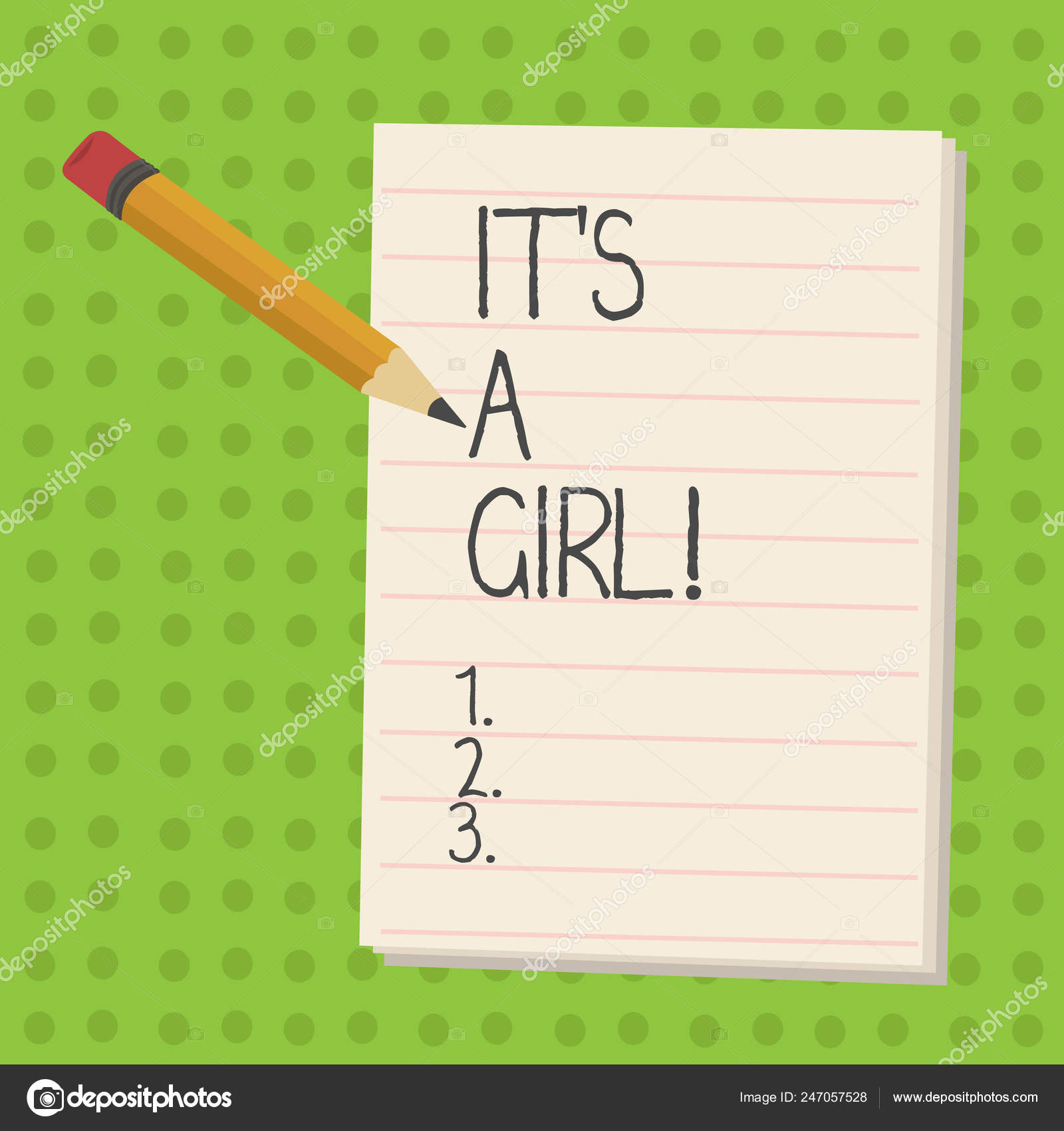 Handwriting Text It S Is A Girl Concept Meaning Expecting A Baby Cute handwriting-text-it-s-is-a-girl-concept-meaning-expecting-a-baby-cute