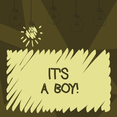 Word metin o S A Boy yazma. Bir sürü araba oyuncak bir erkek bebek şirin mavi renkleri bekliyor için iş kavramı.