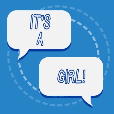 O S A kız gösterilen not yazma. Bebek şirin pastel bekliyor vitrine iş fotoğraf bir sürü pembe renkler.