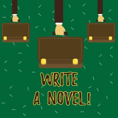 Kavramsal el yazma yazmak A Novel gösterilen. İş fotoğraf vitrine yaratıcı bir yazar haline bazı edebiyat kurgu yazma.