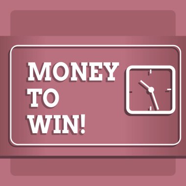 Para kazanmak için gösterilen yazma kavramsal el. İş fotoğraf vitrine hesaplama gelirleri olacak bir şeyi elde.