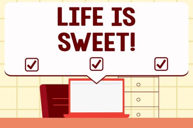 Not showinglife yazma tatlıdır. Motivasyon ilham olayların iyi tarafı görmek mutluluk vitrine iş fotoğraf.