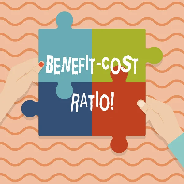 Conceptual hand writing showing Benefit Cost Ratio. Business photo showcasing Relationship between the costs and benefits of project.