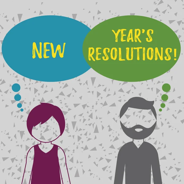 Word writing text New Year S Resolutions. Business concept for Goals Objectives Targets Decisions for next 365 days. — Stock Photo, Image