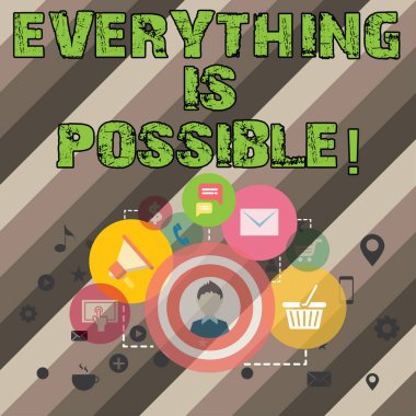 Her şey mümkün gösterilen not yazma. Tek düşündüğün vitrine iş fotoğraf ya da rüya gerçek iyimser olabilir.