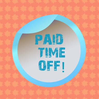 Ödenen zaman Off gösterilen not yazma. Tam ödeme almak ile iş fotoğraf vitrine tatil tatil dinlenme şifa şişe ambalaj kapağı karton konteyner basit-e doğru açık kapak.