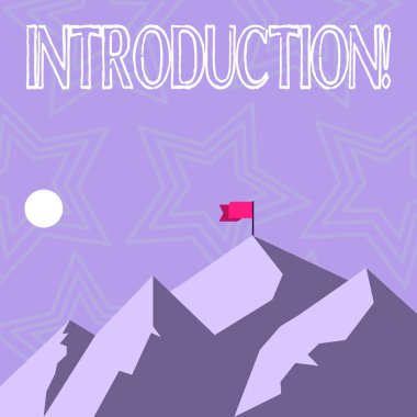 Giriş gösterilen metin işareti. Belgenin bir sunum bir hedef kitleye kavramsal fotoğraf ilk bölümü.