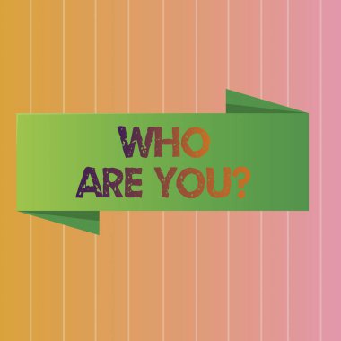 Are You kavramsal el yazma gösteren soru. İş fotoğraf metin demonstratingal özellikleri kendinizi tanıtın.