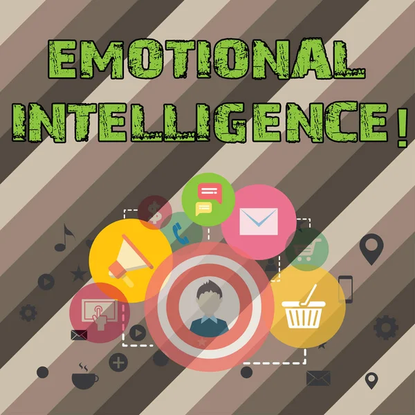Writing note showing Emotional Intelligence. Business photo showcasing Capacity to control and be aware of demonstratingal emotions.