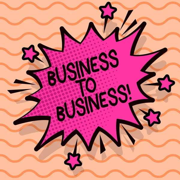 Word schrijven tekst Business To Business. Bedrijfsconcept voor het werken met het afspelen van grond businessanalysis drukke werkzaamheden moeilijk stoppen. — Stockfoto