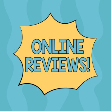 Kavramsal el Online değerlendirmeleri gösterilen yazma. İş fotoğraf metin Internet değerlendirme müşteri değerlendirme görüşler memnuniyeti patlama patlama çığlık konuşma balonu için promosyon reklamları.