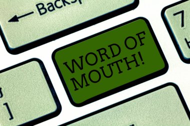 Sözlü gösterilen metin işareti. Sözlü bilgi hikaye anlatımı Viva ses klavye tuşuna basarak tuş takımı fikir bilgisayar ileti oluşturmak için niyet yayılan kavramsal fotoğraf.