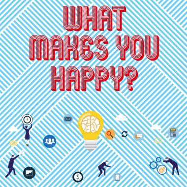 Ne yapar sen Happyquestion gösterilen metin işareti. Kavramsal fotoğraf mutluluk sevgi ve pozitif hayat ile gelir.