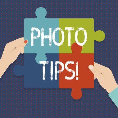 El yazısı metin fotoğraf ipuçları. Çok iyi öneriler anlam kavramı tavsiyeleri için büyük fotoğraf resimleri.