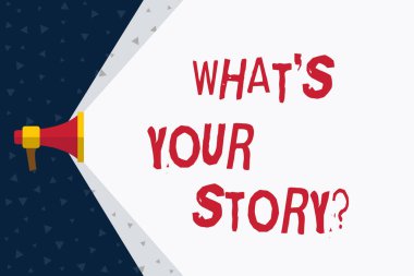 Metin yazma S Your Storyquestion ne kelime. Biri bana kendisi hakkında anlatmak isteyen iş kavramı.