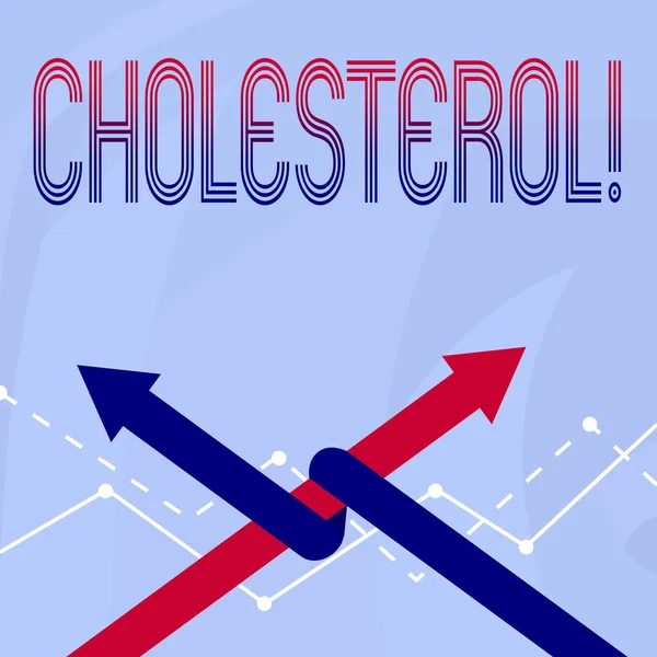 Fogalmi kézi írás, koleszterin mutatja. Bemutatják az alacsony sűrűségű Lipoprotein magas sűrűségű Lipoprotein kövér túlsúly üzleti fotó. — Stock Fotó