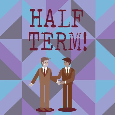 Word metin yazma yarıyıl tatili. İş kavramı dönemleri öğretim yılı ortasında kısa tatil için ayrılmıştır.