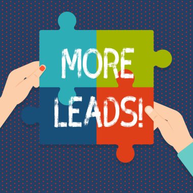 El yazısı metin daha yol açar. Müşteriler vermek ek potansiyel müşteri anlam kavramı.