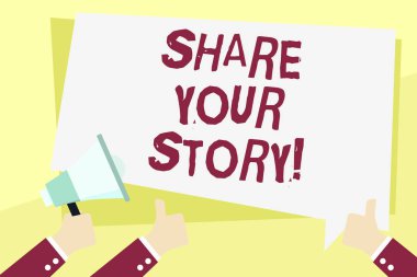 Word metin payı hikayenizi yazma. İş kavramı için deneyim nostalji bellek kişisel.