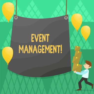 Kavramsal el etkinlik yönetimi gösterilen yazma. Özel Fırsat zamanlama kuruluş faaliyetleri düzenlemek vitrine iş fotoğraf.