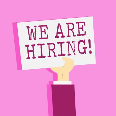 Çoğu işe gösterilen Not yazma. Vitrine yetenek avcılık iş pozisyon istedim işgücü insan kaynakları işe alım iş fotoğraf.