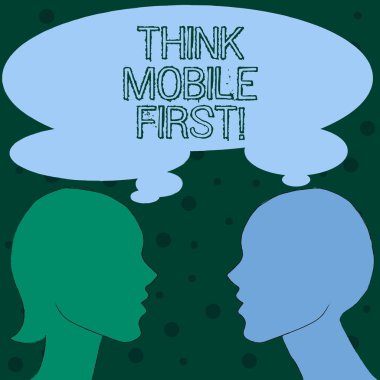 Metin yazma düşünüyorum mobil ilk kelime. İş kavramı Handheld için ilk pazarlama hedef taşınabilir telefonlar geliştirdi.